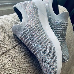 Woman’s slip on tennis shoes